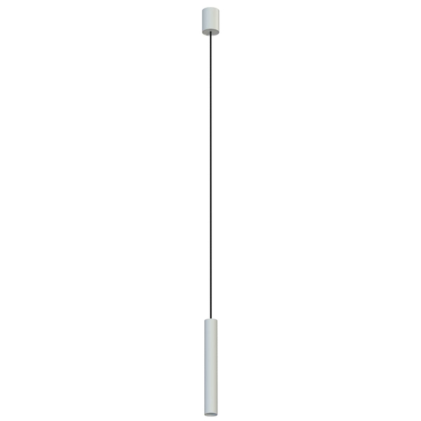 Zwis lampa sopel podłużna Fourty 10902 Nowodvorski stick jedwabisty szary