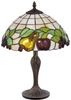 Lampa stołowa Fruit K-G12550 witraż owoce multikolor