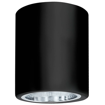 Downlight LAMPA sufitowa JUPITER 311696 Polux loftowa OPRAWA metalowa tuba czarna
