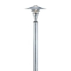 Latarnia ogrodowa Vejers 25168031 metalowa IP54 cyna