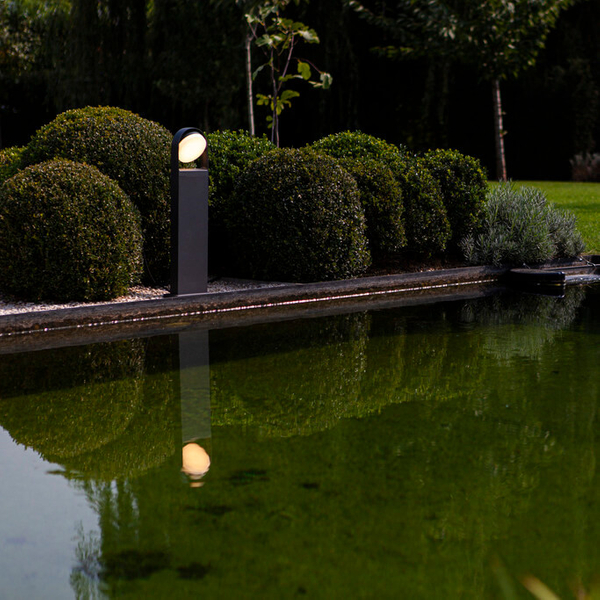 Słupek tarasowy FELE 7196301118 Lutec LED 13,5W 3000K IP54 zewnętrzny szary