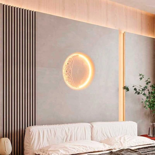 Plafoniera wpuszczana Moon ABR-PWO-MOON-60CM LED 17W 4000K okrągła biała