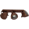 Regulowana LAMPA sufitowa FRODO 93-71088 Candellux metalowa OPRAWA kinkiet reflektorki rustykalne rdzawe
