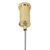 Lampa wisząca Lasso MSE1501100494 LED 65W 3000-4000K 6m wąż biała złota