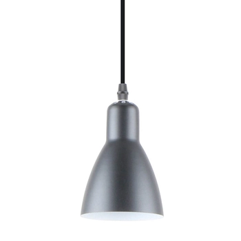 Lampa wisząca metalowa Mora A8102-1 Zumaline nad wyspę czarna biała