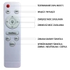 Dziecięcy plafon NOTE PINK ML6184 LED 40W 3000-6000K z pilotem różowy