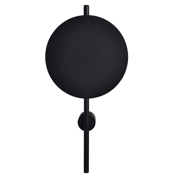 Designerska lampa naścienna Rega K-4637 Kaja czarny kinkiet nad lustro