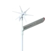 Lampa uliczna hybrydowa Greenie-WS-70W+SO4M+FA1M LED 70W CCT szary