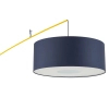 Stojąca lampa do sypialni POISE 11430 łukowa wielokolorowa