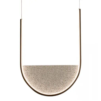 Jadalniana lampa wisząca 23164 LED 28W 3000K czarna szara