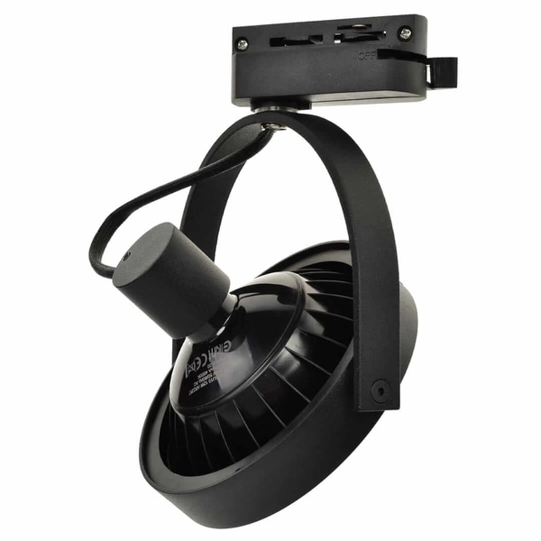 Szynowa lampa sufitowa Lugar ML5702 1-fazowa okrągła czarny