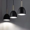 Wisząca lampa nad wyspę Nord 4871 TK Lighting potrójna metal czarny złoty