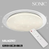 Plafon do salonu ledowy Sonic ML6409 LED 24W 3000-6000K okrągły biały