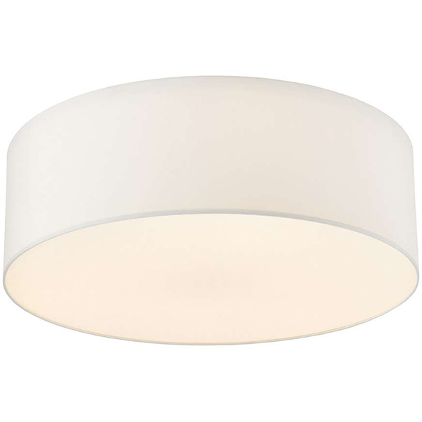 LAMPA sufitowa SPACE M 30652301 Kaspa abażurowa OPRAWA plafon okrągły biały