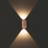 Ścienna lampa góra-dół YAGUARU LE44765 LED 8W 3000K metalowy złoty
