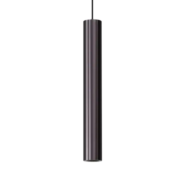 Lampa wisząca tubka ANGOLA AZ7168 LED 12W 3000K podłużna tytanowa