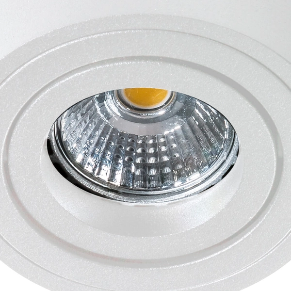 Kuchenna lampa sufitowa Mini AZ1711 tuba metalowa biała