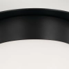 Minimalistyczna sufitowa lampa Albers KL-ALBERS-F-G-BK kula czarna