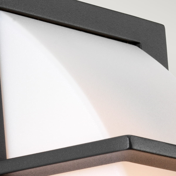 Kinkiet zewnętrzny SVEN-2W Elstead LED 100W czujnik ruchu IP65 grafit