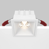 Lampa wpuszczana do salonu Alfa DL043-01-15W3K-D-SQ-W LED 15W 3000K biały