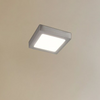 Plafon LAMPA sufitowa LOIS 2668 Rabalux kwadratowa OPRAWA metalowa LED 18W 3000K satynowy chrom