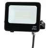 Przemysłowy reflektor EKN1621 LED 30W 4000K IP65 prostokątny czarny