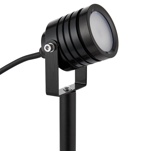 Gruntowa lampa z regulacją Luminatra 78636 LED 4W 4000K IP65 czarny