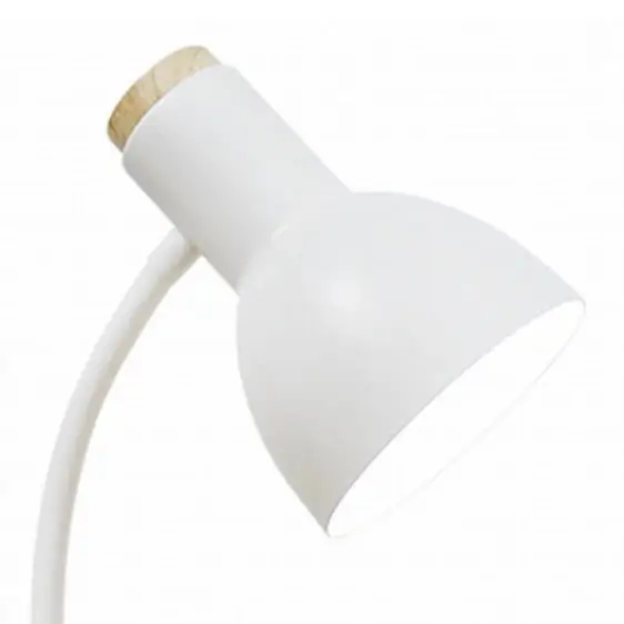 Metalowa lampka biurkowa SM-W02-WH regulowana biały