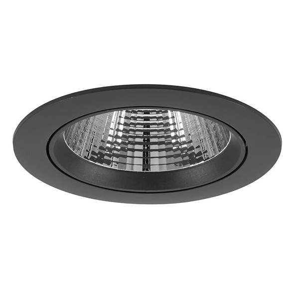 Wpustowa lampa punktowa Egina 10557 Nowodvorski LED 15W 3000K oczko czarna