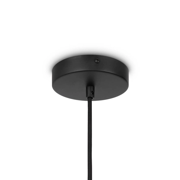 Lampa zwisowa pojedyncza Roots MOD197PL-01W1 Maytoni japandi czarna beżowa