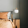 Wisząca lampa nad stół Ballo 11049 szklana ryflowana biały beżowy
