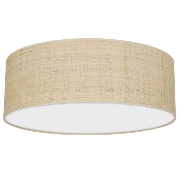 Ekologiczna lampa sufitowa MARSHALL MLP7488 do salonu beżowy biały