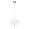 Żyrandol kryształowy Efesos 108869 LED 14W 3000K przezroczysty stalowy
