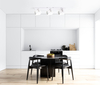 Potrójna lampa na listwie Mateo FH31153AJA3 Italux reflektorki białe