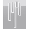 Metalowa lampa sufitowa SL.0996 salonowy dwonlight biały
