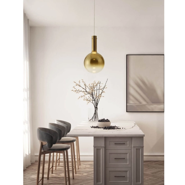 Lampa wisząca do jadalni JAVIER LE44483 LED 6W 3000K kula złota biała