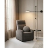 Fotel wypoczynkowy RELAX PREMIUM ciemnoszary KH1501100394 tkaninowy