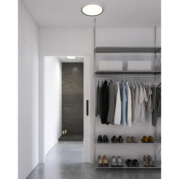 Plafon z pilotem Smart Liva 2110826101 LED 21W 2700-6500K IP54 biały