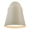 Metalowa lampa ścienna na zewnątrz FRONT 46801008 IP44 beżowy
