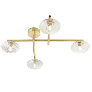 Lampa przysufitowa balls L&-195009 Light& molekuły IP44 mosiądz OUTLET