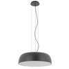 Wisząca lampa Satellite 11232 Nowodvorski ciemna kopuła jedwabisty grafit biała