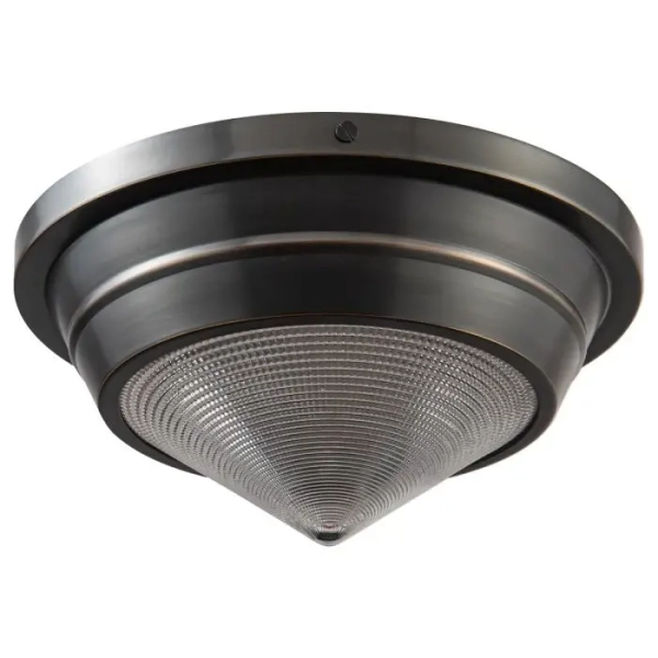 Nowoczesny plafon do salonu Williard QN-WILLARD-FS-UBZ-PG szklany czarny