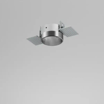 Wpustowa oprawa okrągła alumioniowa srebrna PUTT do lamp podtynkowych 81247-11