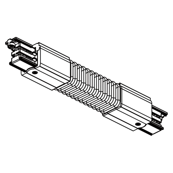 Elastyczny łącznik 8120 Shilo do 3-fazowej szynoprzewodu biały