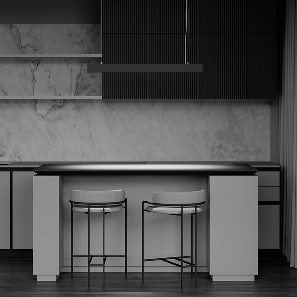 Lampa zawieszana Points P050PL-L40B4K Maytoni LED 40W 4000K belka czarna