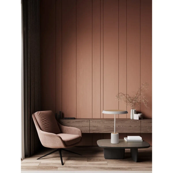 Lampka nocna do sypialni FOVENTO LE45444 LED 17W 3000K grzybek biały