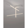 Geometryczna lampa sufitowa ZAMERCA LE45483 LED 25W 3000K biały