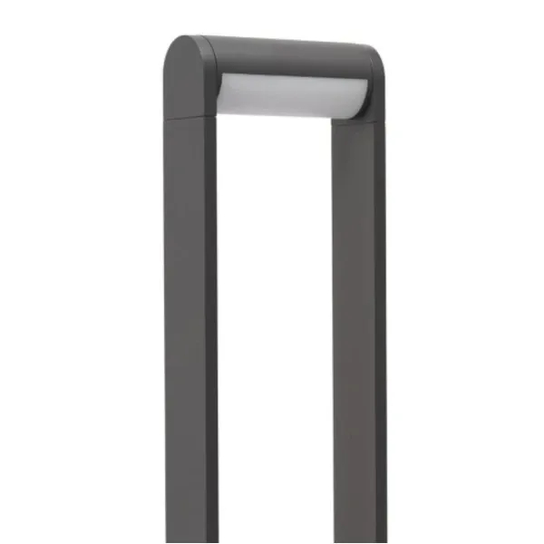 Słupek ogrodowy FRAME grafitowy AZ6630 1xLED 12W 4000K IP65 na taras