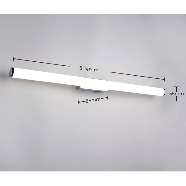 Lampa na ścianę Mattimo 283274306 LED 8W 4000K IP44 chrom biały