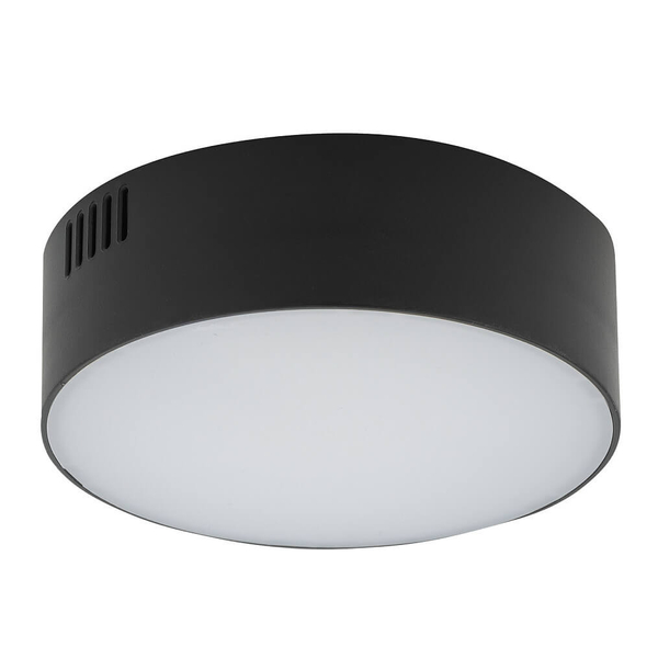 Lampa natynkowa Lid Round 10406 Nowodvorski LED 15W 3000K salonowa czarna
